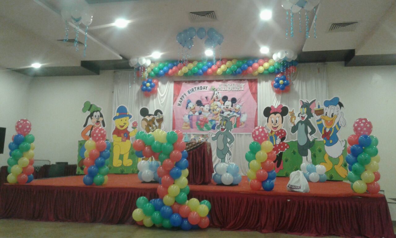 Birthday Stage Decoration